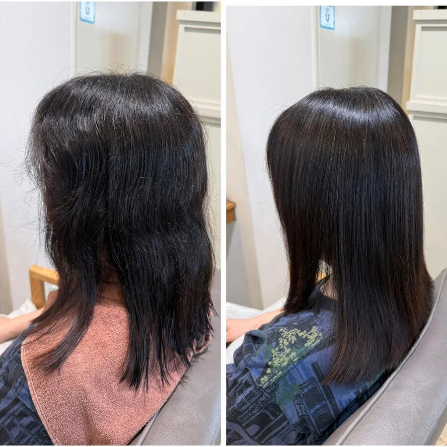 髪にドラマを。で叶える、自然なツヤストレート